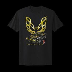 Pontiac Firebird Trans Am Black Gold T-Shirt